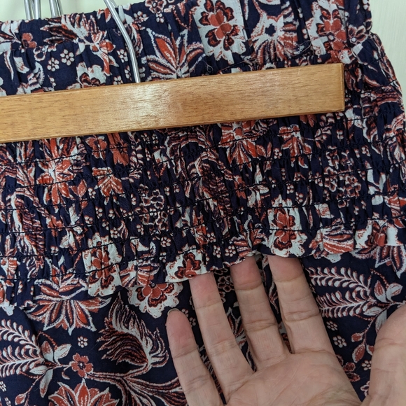 NWOT Chelsea and Violet Tiered cotton maxi skirt - Picture 3 of 5